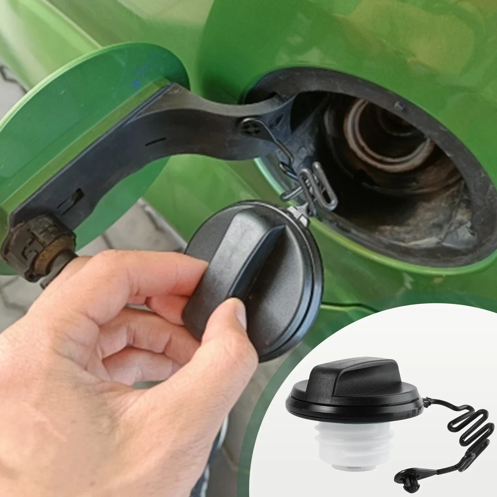 1580852 Car Diesel Fuel Tank Filler Cap Parts For Ford Transit MK8 Custom Fiesta MK5 Fusion KA 2001-2021 7S61-9030-CB 7S619030CB