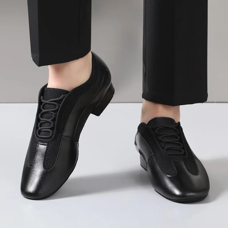 Latin Dansschoenen Volwassen Mannen Vrouwen Huidskleur Lakleer Professionele Zachte Lerarenschoenen Square Dansschoenen Ballroom Big Size