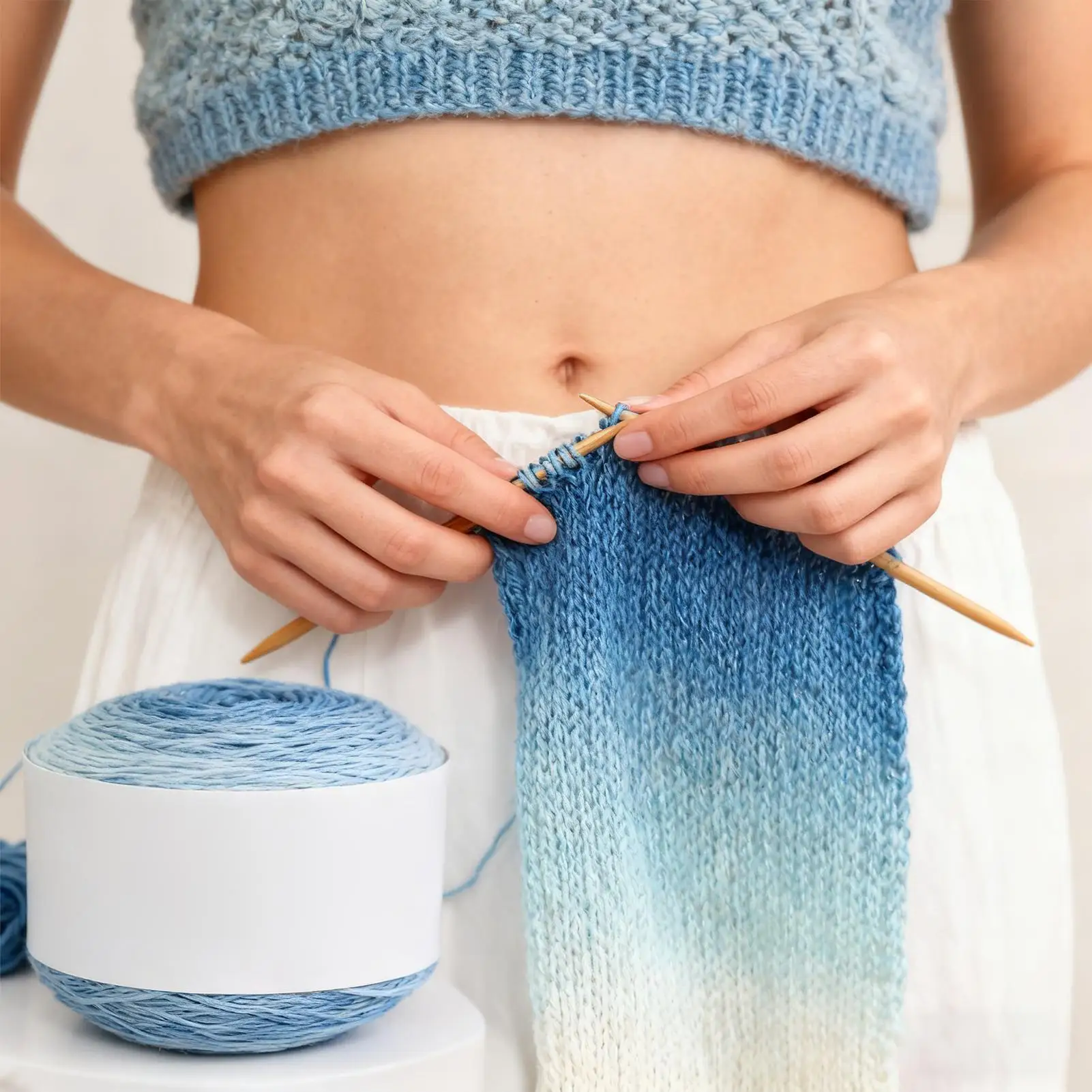 

Crochet Yarn 4 Pieces Gradient Crafts Thread Beginner Crochet Yarn For Hobbyists Quilting Projects Embroidery Work Fabric Repair