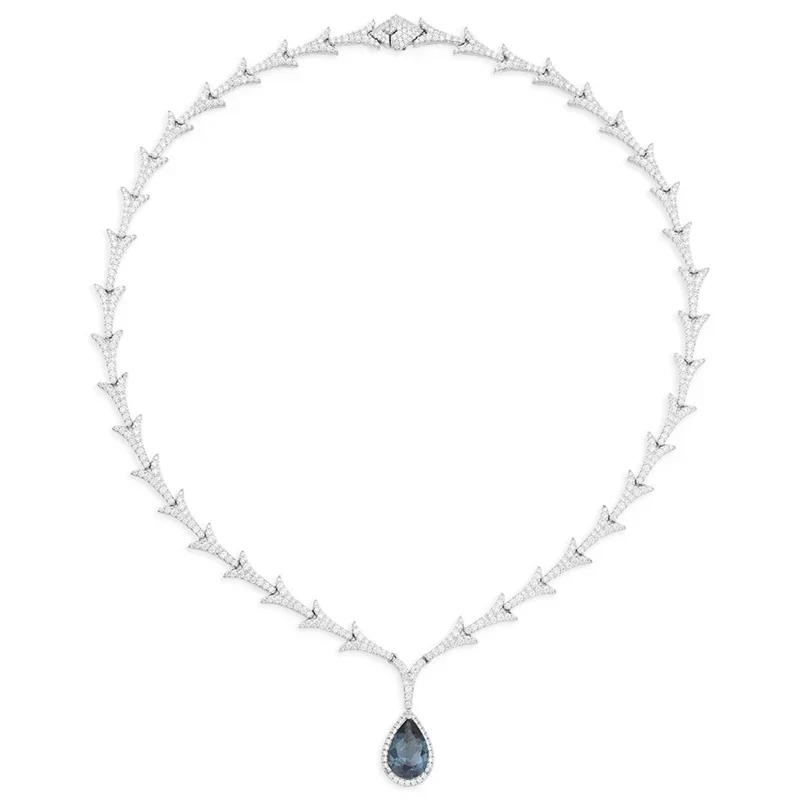 Li ki alta qualidade 925 prata esterlina maio 2023 novos brincos em forma de pêra moda jóias finas enviar amigos presentes