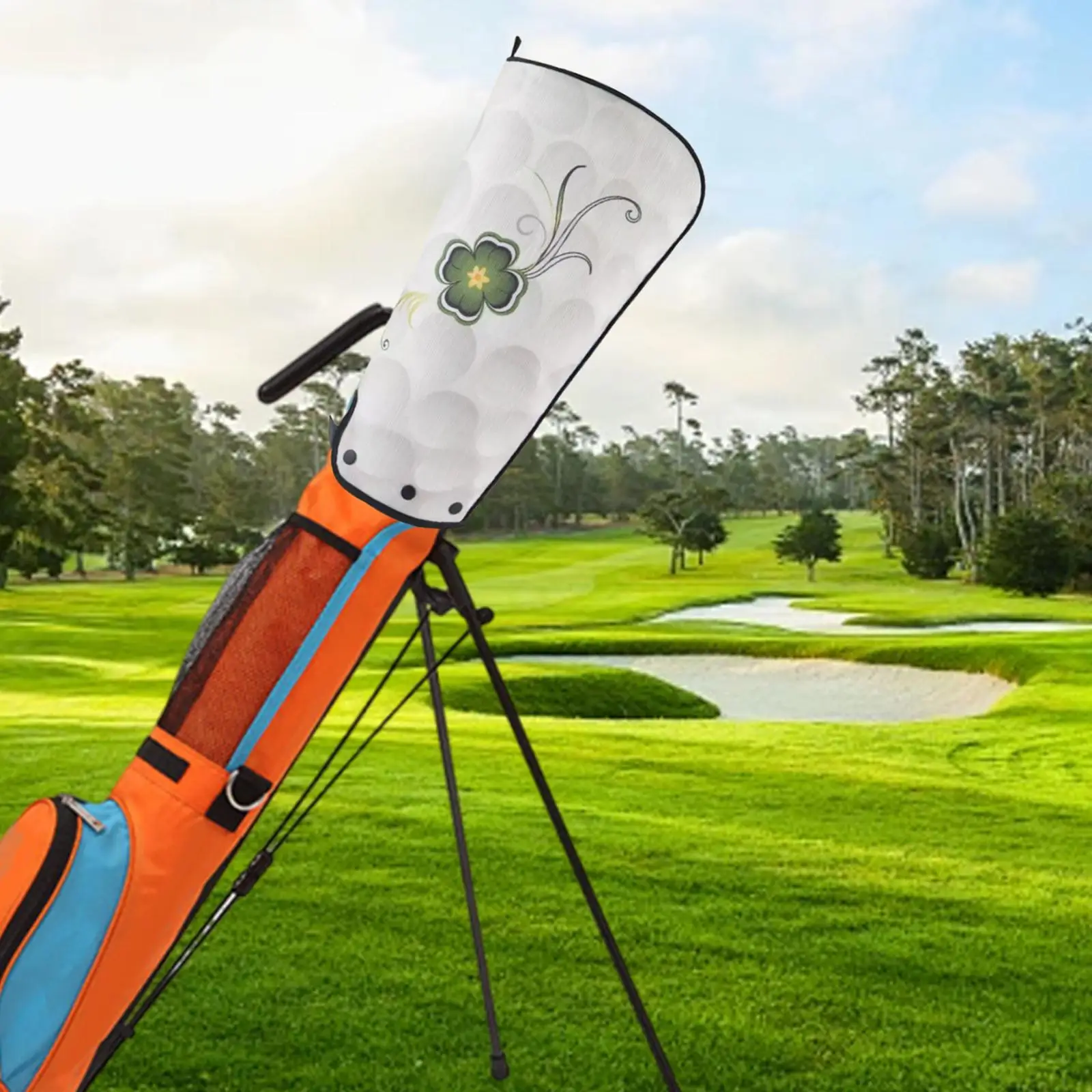 Golf Stand Bag Regenhoes Golftas Regenkap Opvouwbare Club Beschermhoes Hoes voor Reizen Rijbereik op het veld