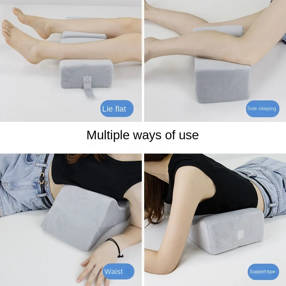 

Leg Pad Pillow Slow Rebound Memory Cotton Release Pressure Knee Pillow Removable Maternity Pillow Side