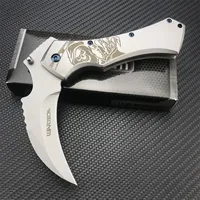 2025 Tactical Wartech Scythe Ninja Folding Blade Knife 420 Steel Death Pocket Knives Outdoor Camping Hunting EDC Tools