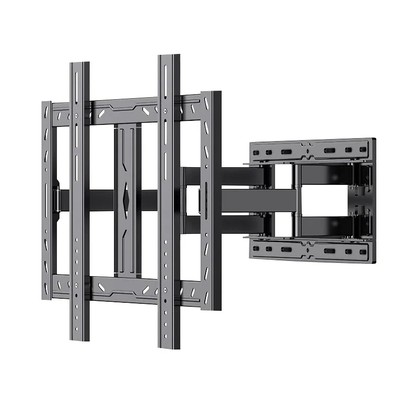 Ultra-thin TV hanger telescopic rotating bracket wall hanging folding 55/65/75/85 inch TV universal