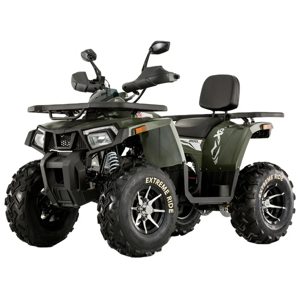 

200cc Motorcycle Automatic 36V Front & Rear Disc Brake Atv Quad Bike Electric Start Chain Drive Atv