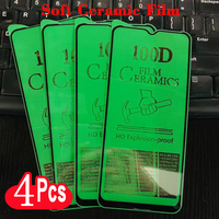 4Pcs HD Soft Ceramic Film Matte For Xiaomi Redmi 12C 10 INT 10A 10C 10X 9A 9C NFC 9T 9I 9 Power 8 8A Pro Screen Protectors Glass