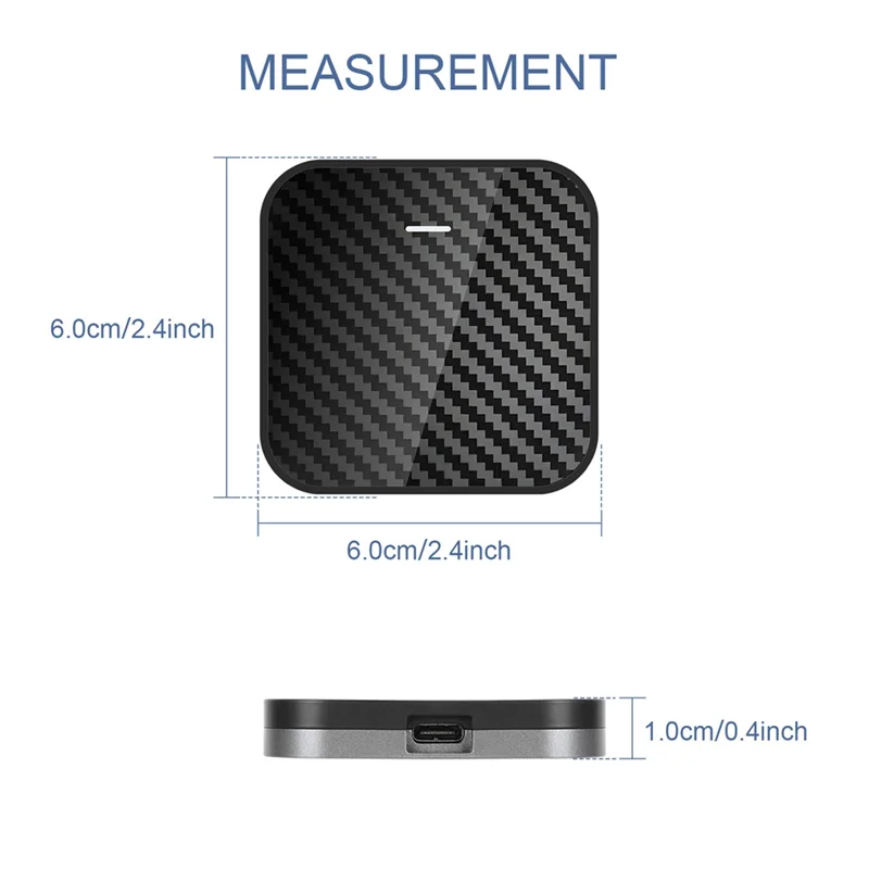 GROCE-Carplay Ai Box Mini draadloze Carplay auto-adapter Draadloze Carplay Dongle voor Kia VW Toyota Volvo