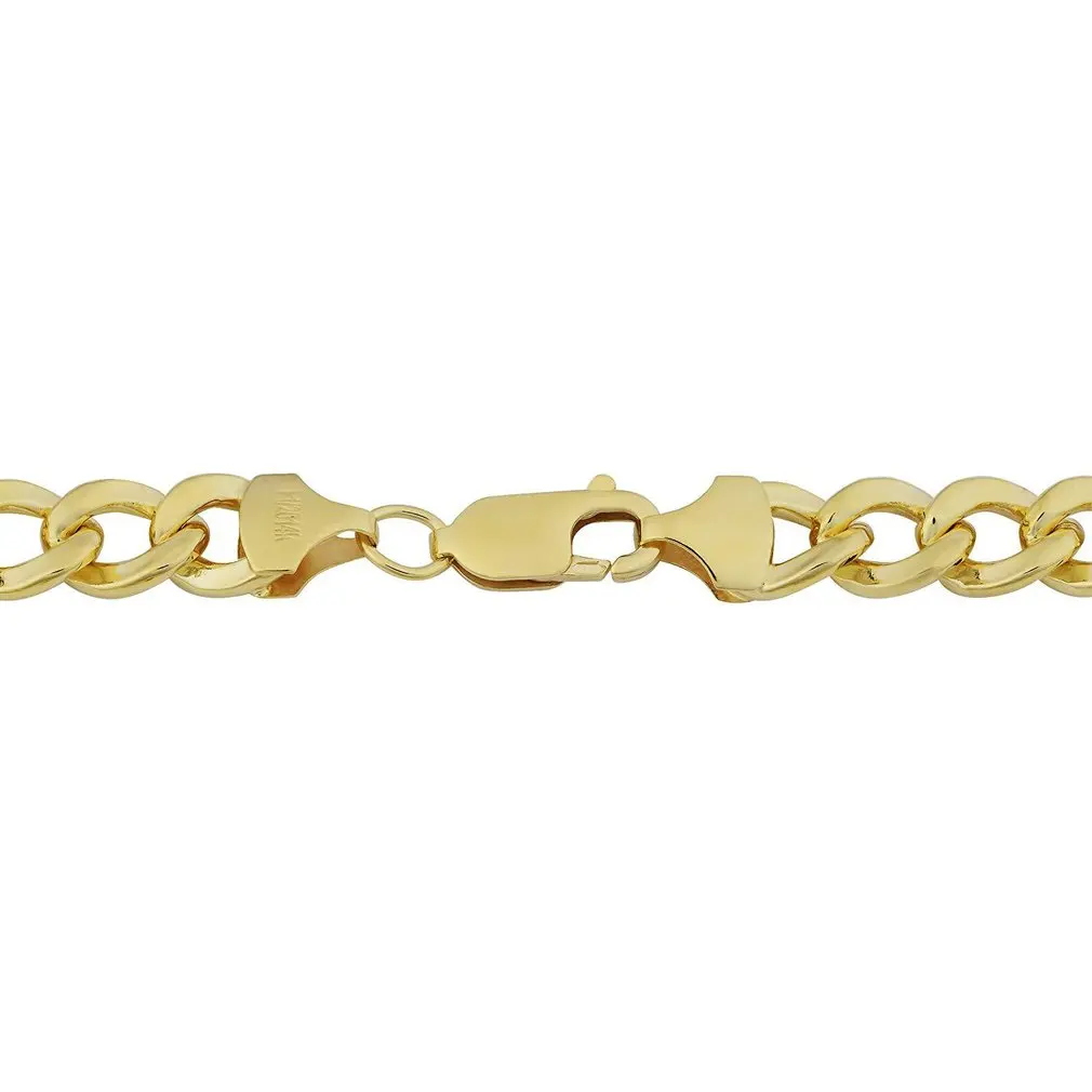 Cadena de eslabones cubanos Punk para hombre y mujer, collar largo de oro de 46/51/56/61/66/71/76CM, joyería de moda, regalo