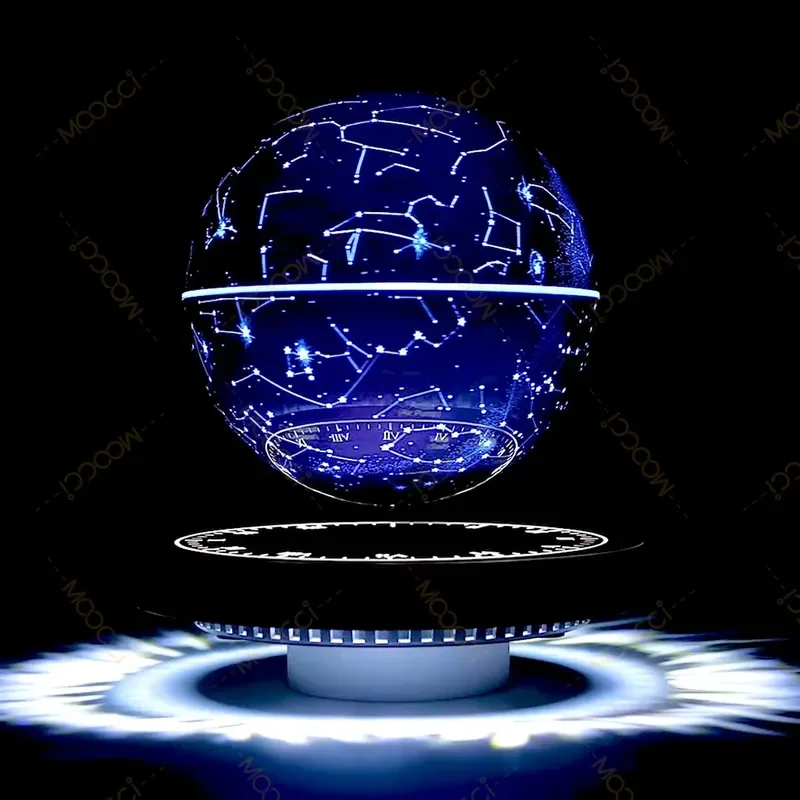 Natural Meditation Luxury Portable Desk Lamp Nordic Hotel Bedside Lamp Smart Light Emitting Diode Desk Maglev Star Room Lamp