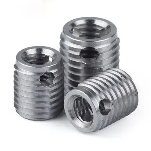 1pcs M3 M4 M5 M6 M8 M10 M12 Self-tapping thread sleeve stainless steel nuts sleeves with hole nut