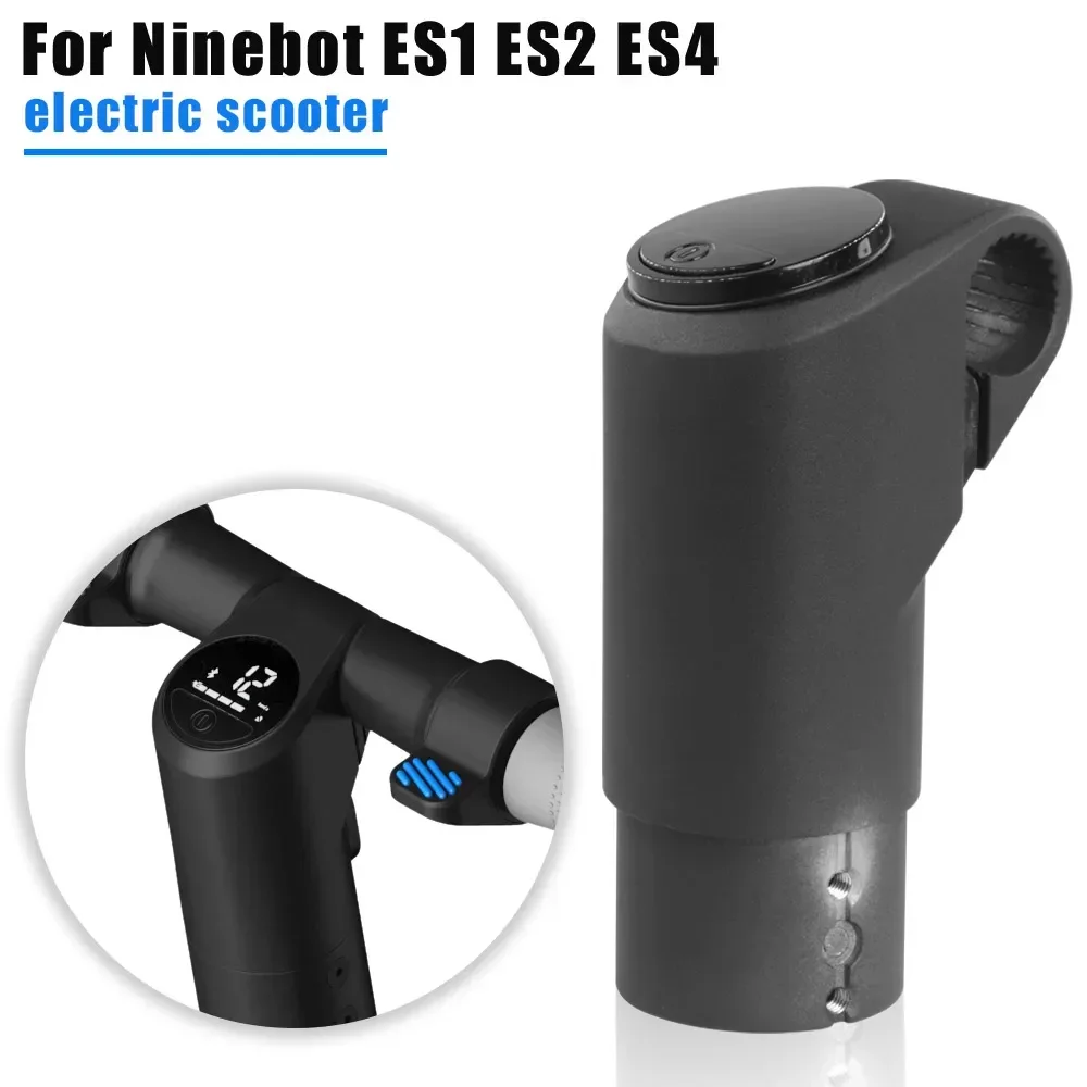 E-Scooter Bluetooth Control Dashboard For Segway Ninebot ES1 ES2 ES4 Splash Proof Mudguard Set Finger Button Throttle Brake Part