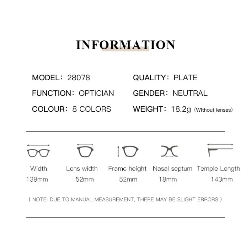 2024 New Cat Eye Glasses Frame Women Fashion Gradient Color Eyeglasses Anti Blue Light Glasses Computer Goggles Lentes Ópticos