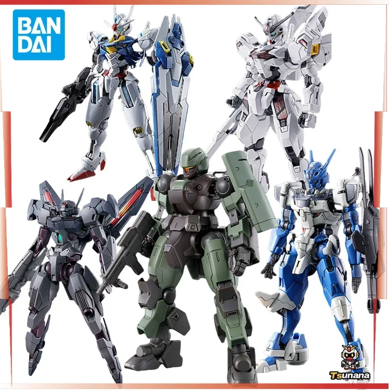 

Bandai HG TWFM PB Gundam Aerial Action Figures Calibarn Permet Score Five HEINGRA Desultor Gundnode Assembled Model Kit