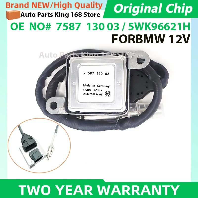 

5WK96621H 758713003 11787587130 Nox Sensor High Quality Chip For BMW E81 E82 E87 E88 E90 E91 E92 E93 LCI N43 116i