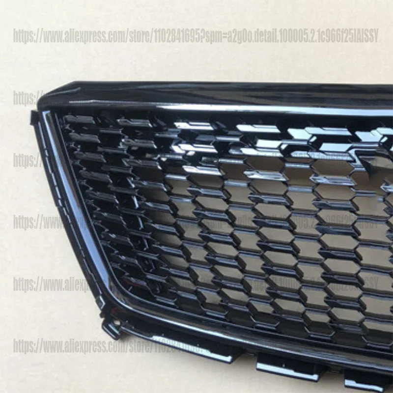 For  Cadillac XT5 2016 2017 2018 2019 2020 2021 2022 2023 Front Bumper Mesh star Grill Grille trim car acesssories