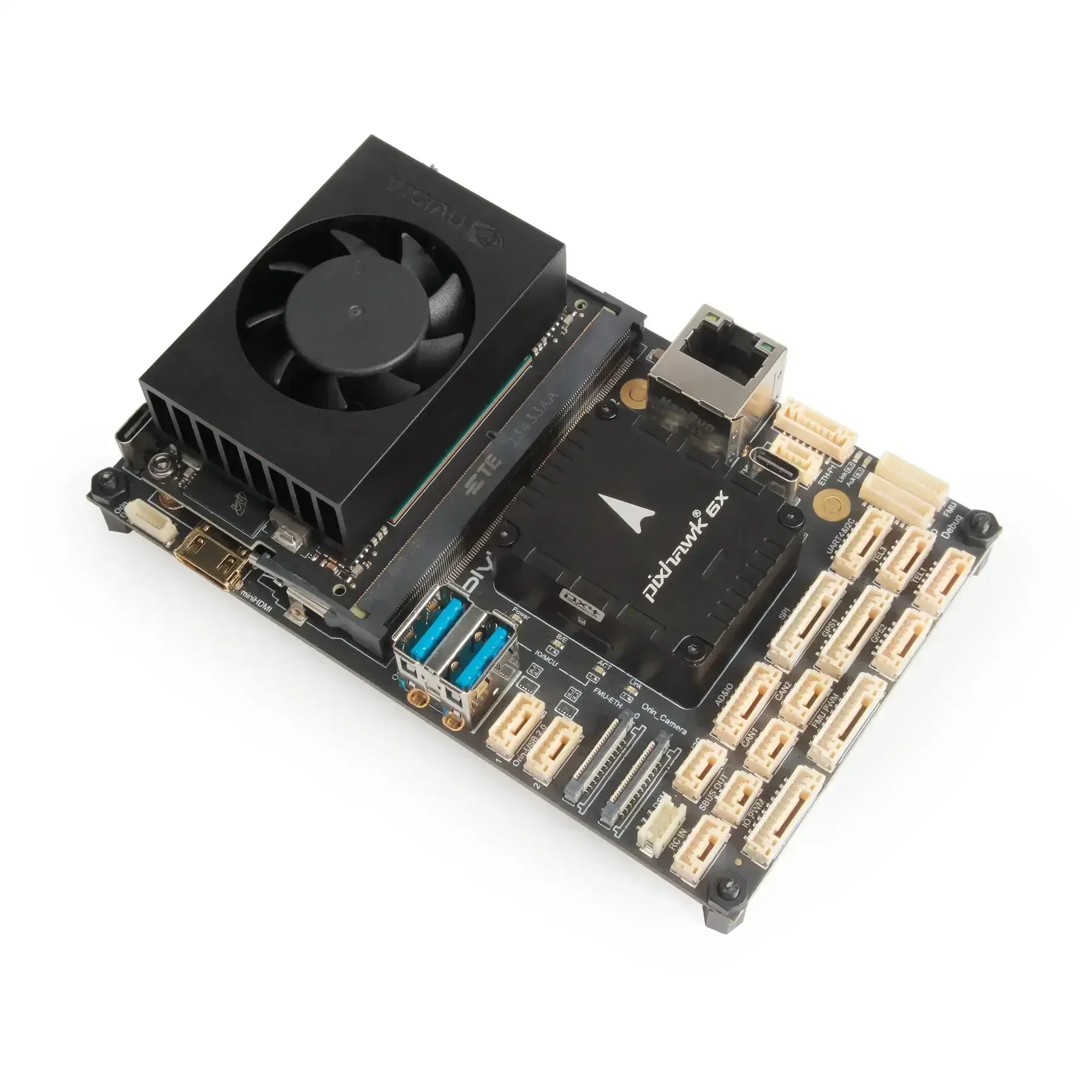 Plinthe HolyBro Pixhawk Jetson (avec / sans étui)