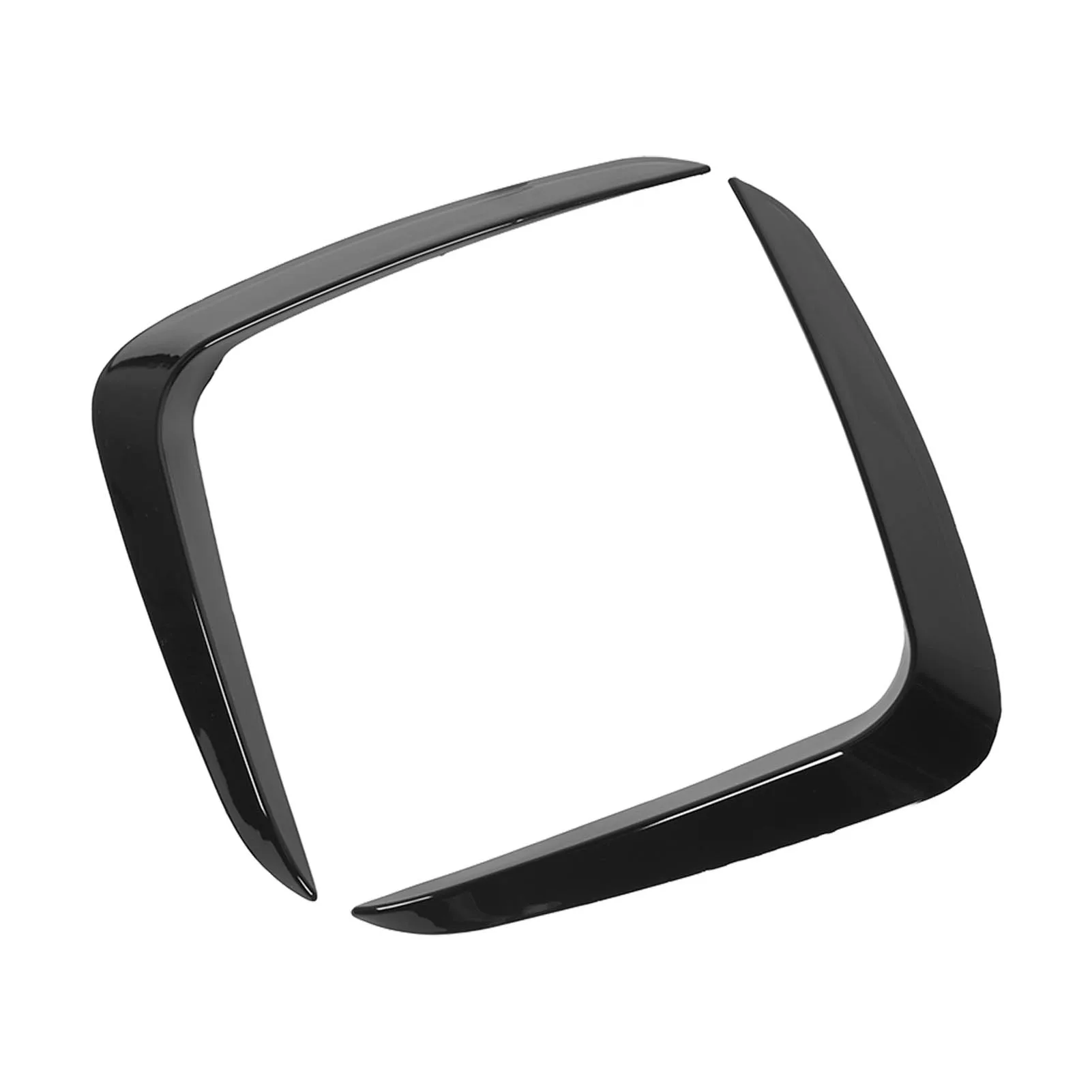 

2 шт. передний бампер, боковой вентиляционный разветвитель - левый и правый глянцевый черный для X3 G01 X4 G02 LCI M Sport 2021 г.в., внешняя отделка