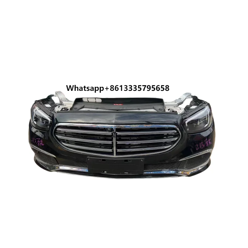 

For Mercedes Benz E-Class W213. W238 New Front Bumper Assembly with Radiator and Headlights
