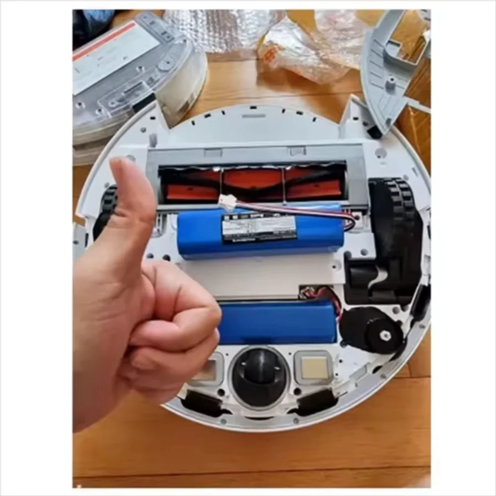 12800mAh lithium ion oplaadbare batterij voor XiaoMi lyds1 Viomi S9 Roidmi Eve Plus Robot stofzuiger batterij