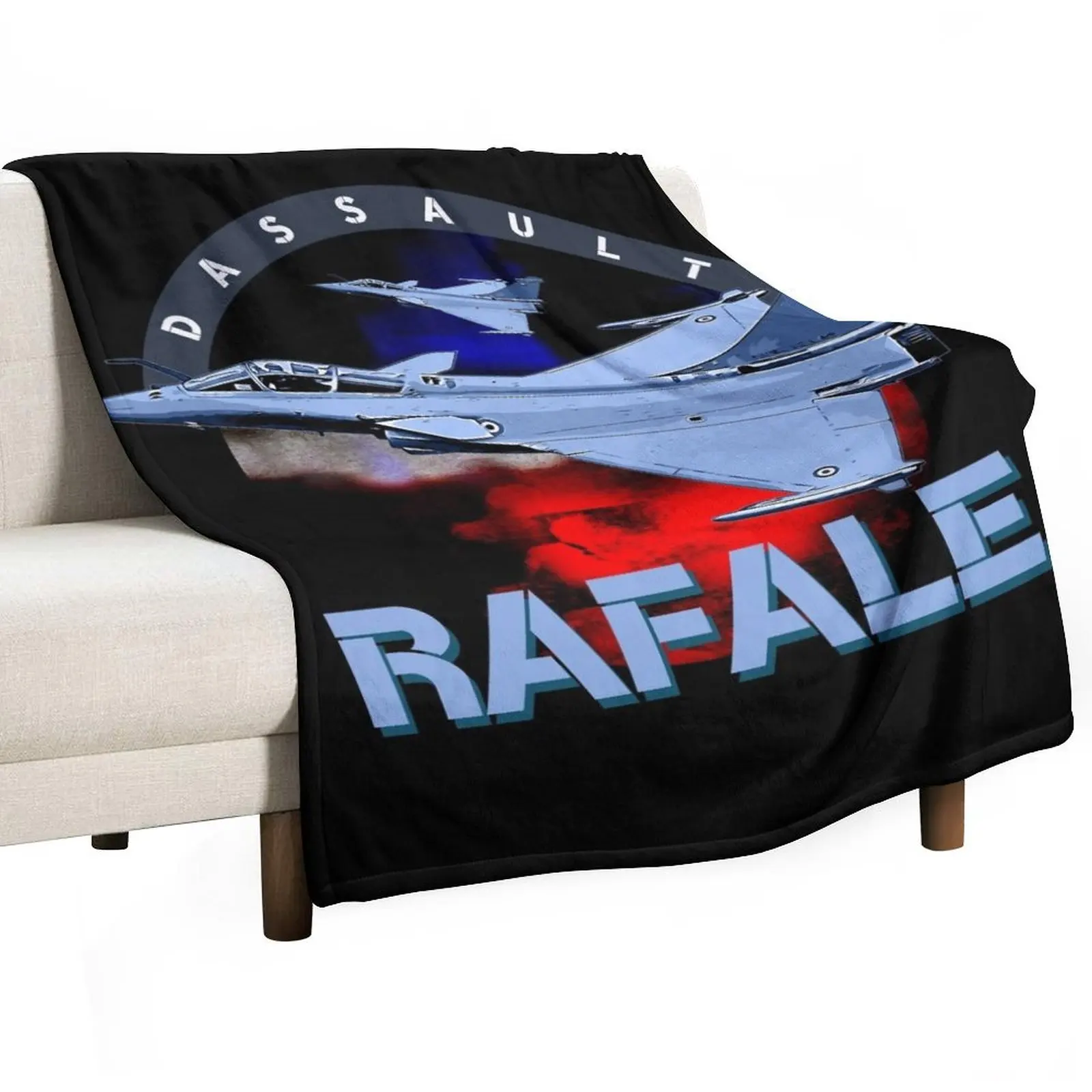 Dassault Rafale French Fighterjet Aircraft Throw Blanket Bed Fashionable Luxury Thicken Blankets