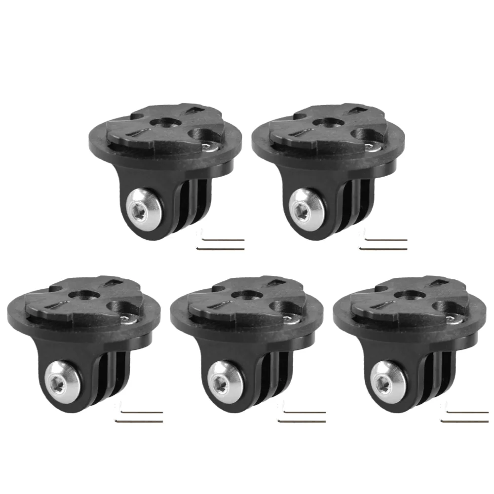 1PC Fahrrad Computer Halterung Fahrrad Kamera Scheinwerfer Halter Adapter für Garmin für Gopro Halterung Adapter Befestigungs Basis Anschluss sitz