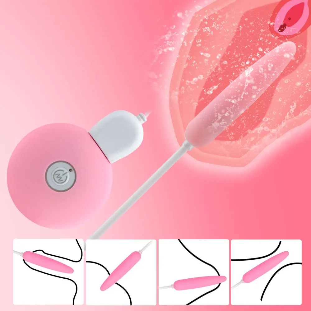 With Wire Pocket Vibrators For Women Clit Nipple Stimulator Vaginal Ball Anal Plug Men Urethral Sounding Penis Plug Sex Toy Shop