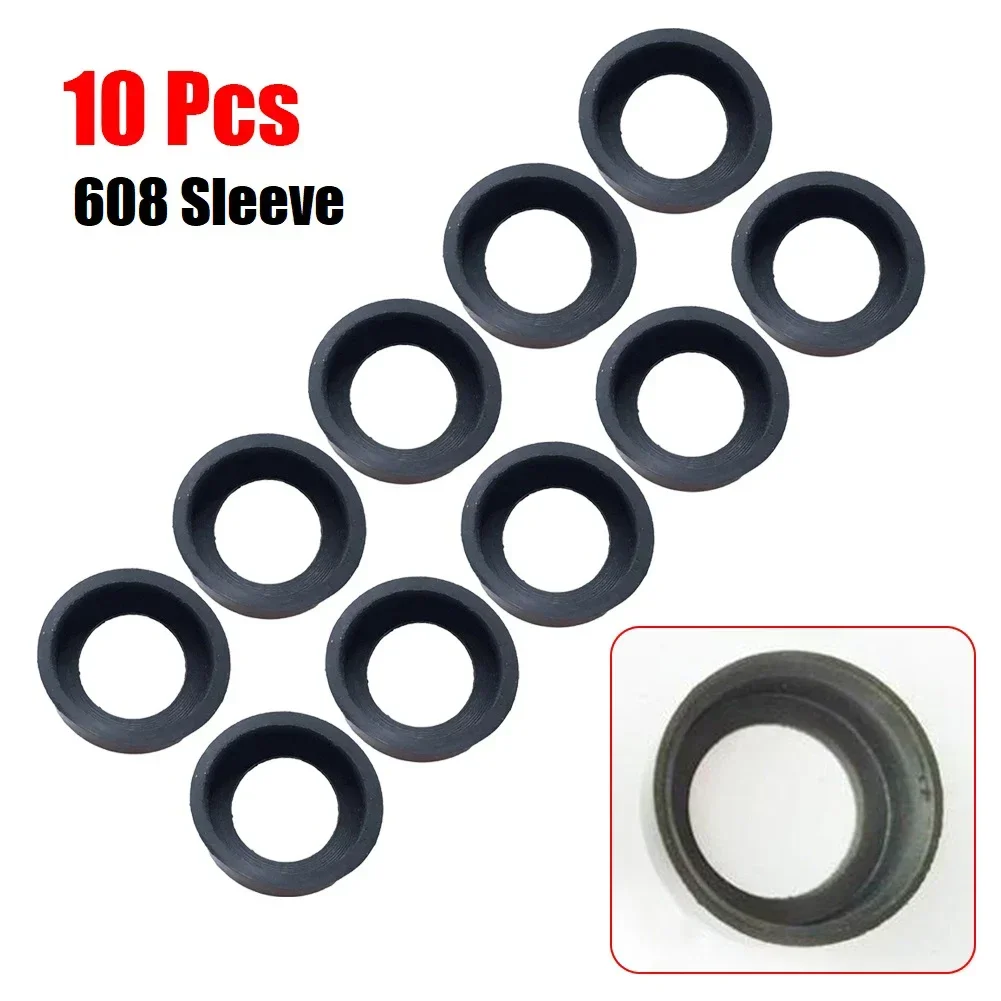 

10pcs Bearing Rubber Sleeve Power Tool Parts For 608 Angle Grinder Electric Hammer Bearing Cover Electrical Tool Accessories