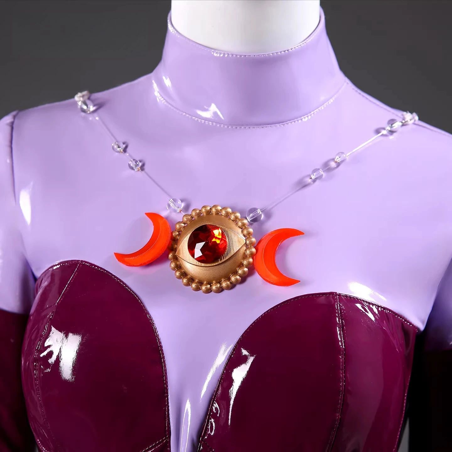 

Scarlett Witchh Cosplay Costume Game【S-3XL】Women Red Sexy Tight Bodysuit Devil Wandaa Cosplay Plus Size Halloween