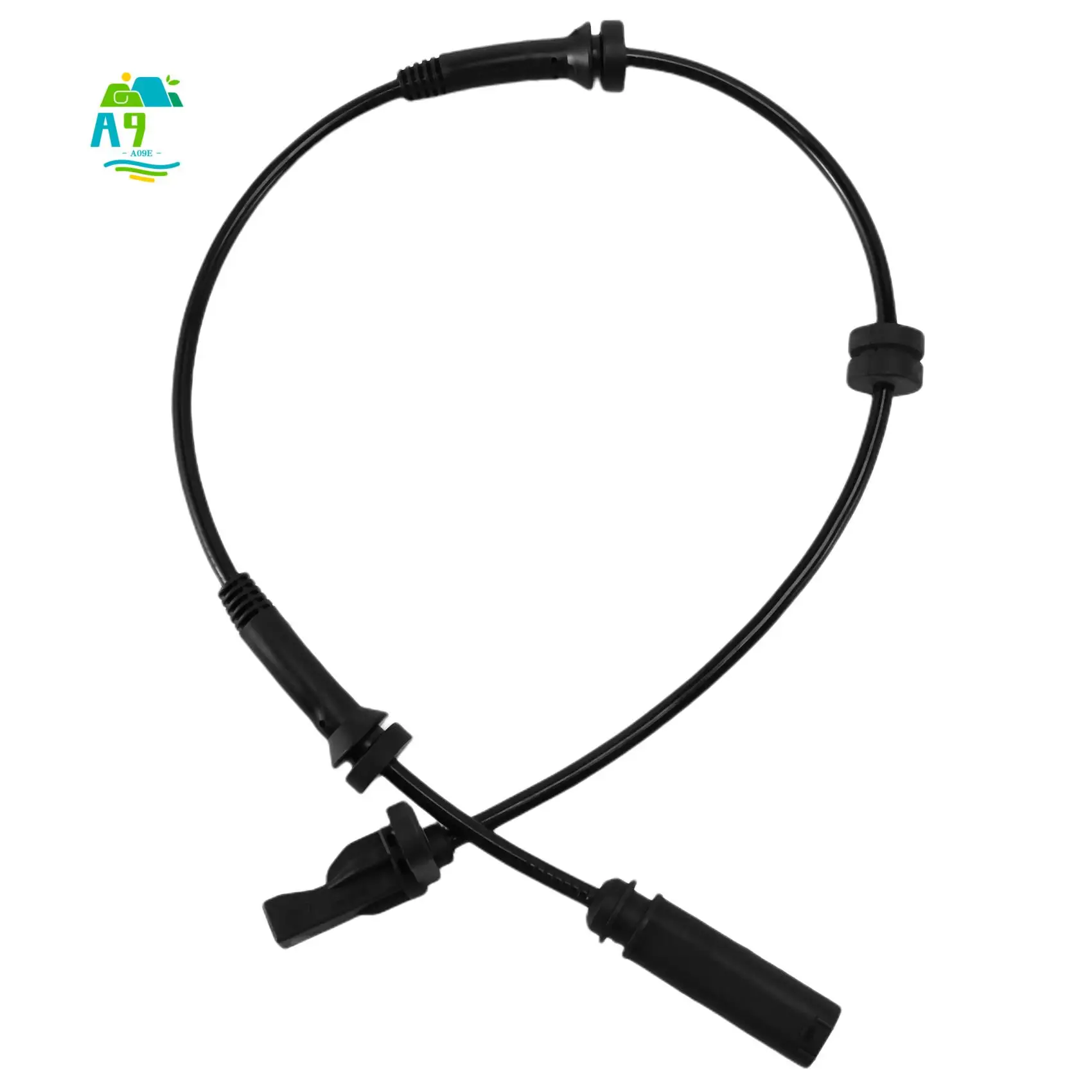 A09E-Sensor de velocidad de rueda delantera de coche, Sensor de velocidad ABS negro para F20/F30/F31 /F32/F33/F36,34526791223