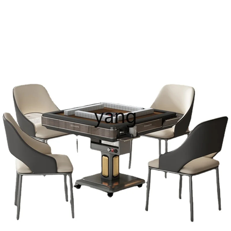 

Yjq Mahjong Machine Automatic Intelligent Bass Dining Table Dual-Use Heating Folding Mahjong Table