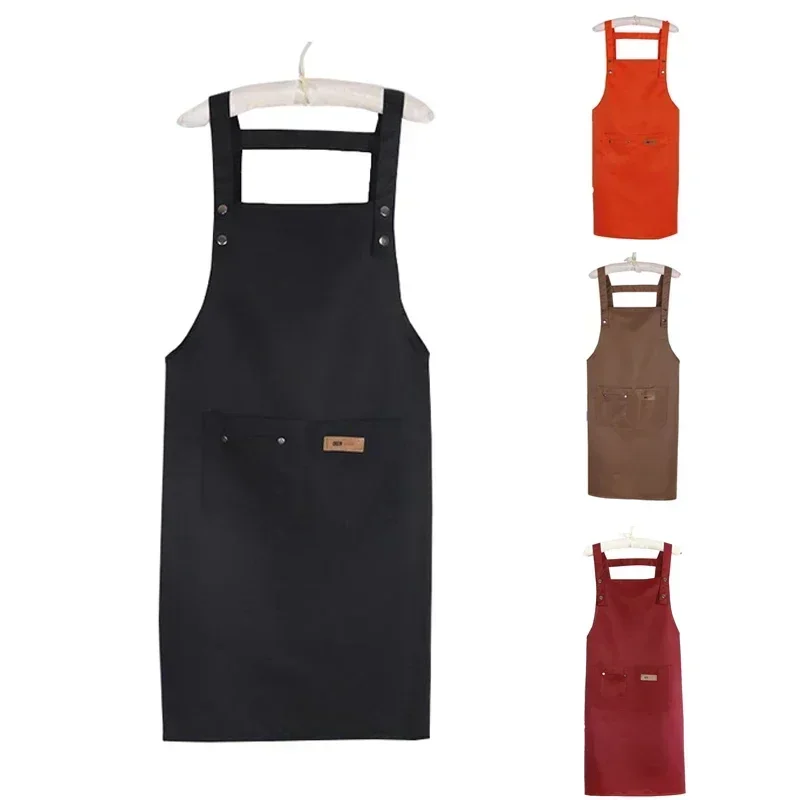 A Black Professional Stylist Apron Waterproof Hairdressing Coloring Shampoo Haircuts Cloth Wrap Hair Salon Tool Barber Apron