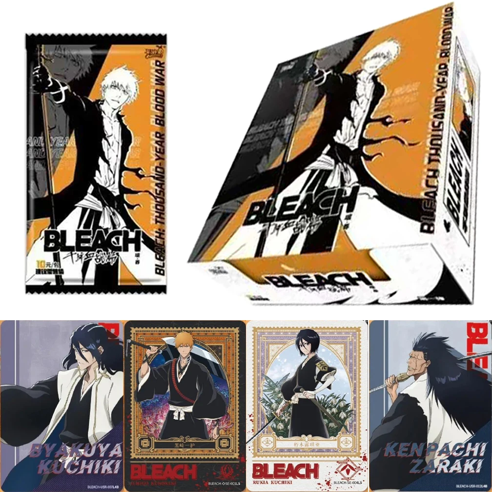 

KAYOU Original BLEACH Cards Boundary Thousand Years of Blood War Guardian Fate Poem Anime Game Collection Card Toys Gifts