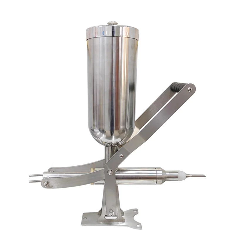 Manual Jam Filling Machine Commercial 4.5L Chocolate/ Cream/ Honey/ Juice Sauce Filling Machine Stainless Stee