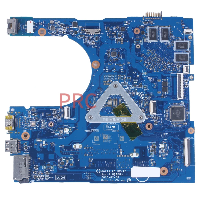 For Dell Inspiron 5759 5459 5559 Laptop Motherboard LA-D071P 0YVT1C 086V8H 0PX6JH 0F1J0W 0VYVP1 I3 I5 I7 6th Notebook Mainboard