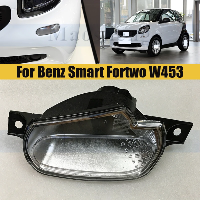 Front Bumper Fog Light For Benz Smart Fortwo W453 Car Front Fog Lamp Driving Light Foglamp Foglight