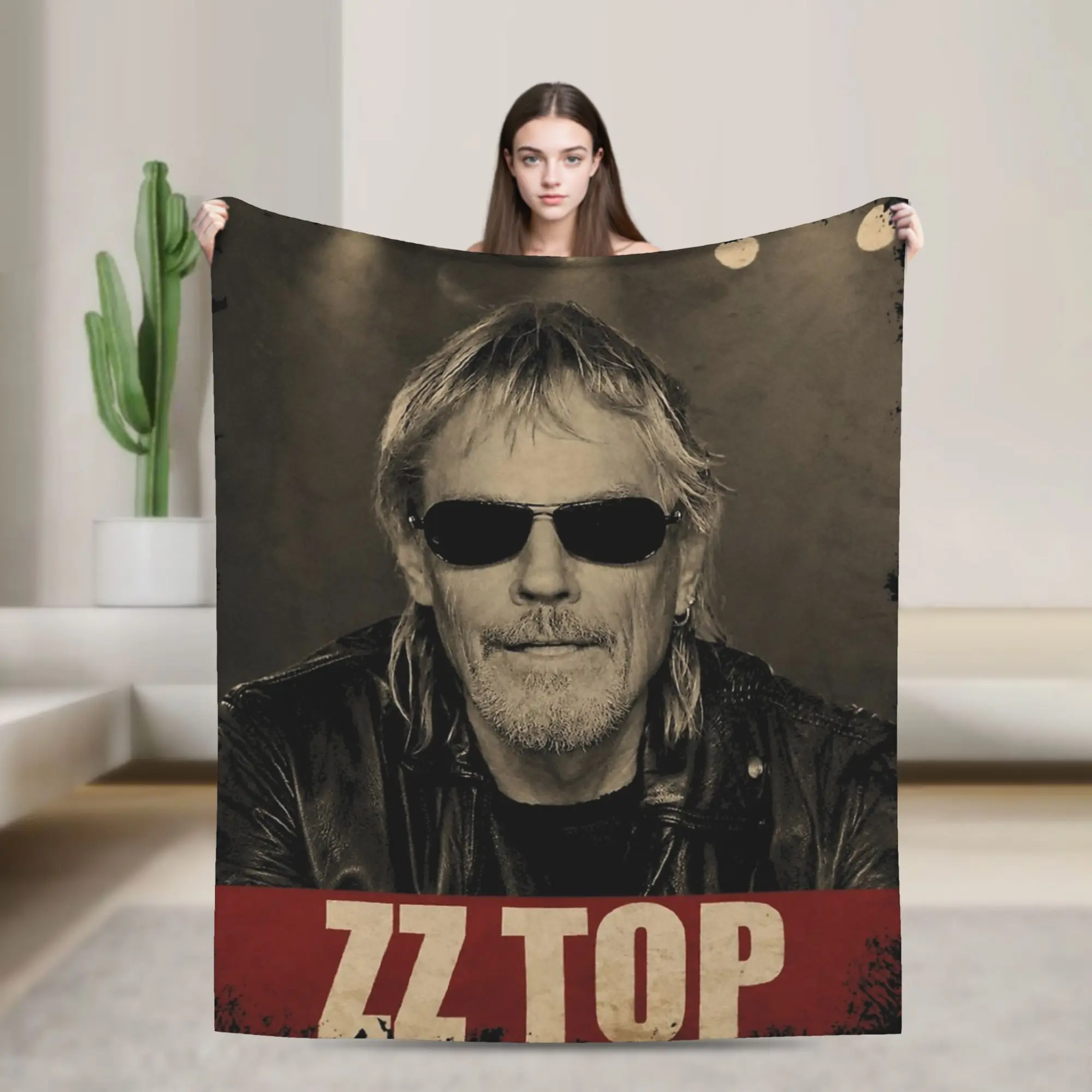 Super Soft RIP Frank Beard Throw Blanket Premium Fleece Flannel Lightweight  Bed Blanket Warm Plush Blankets All Season Use