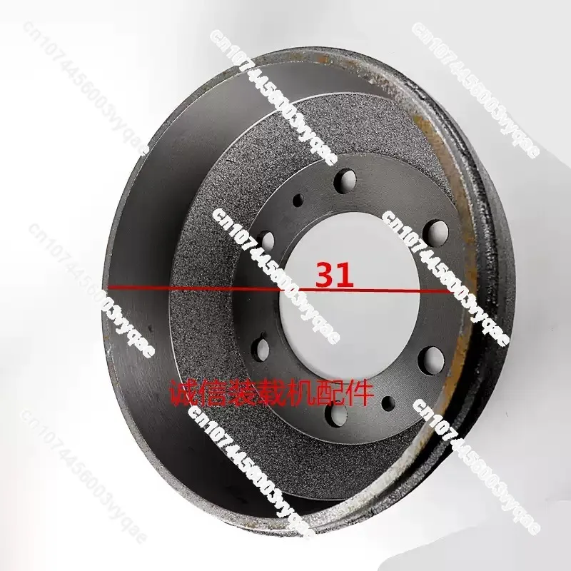 Brake Hub Brake Drum for Small Loader Forklift Isuzu Axle Drum Brake Parts