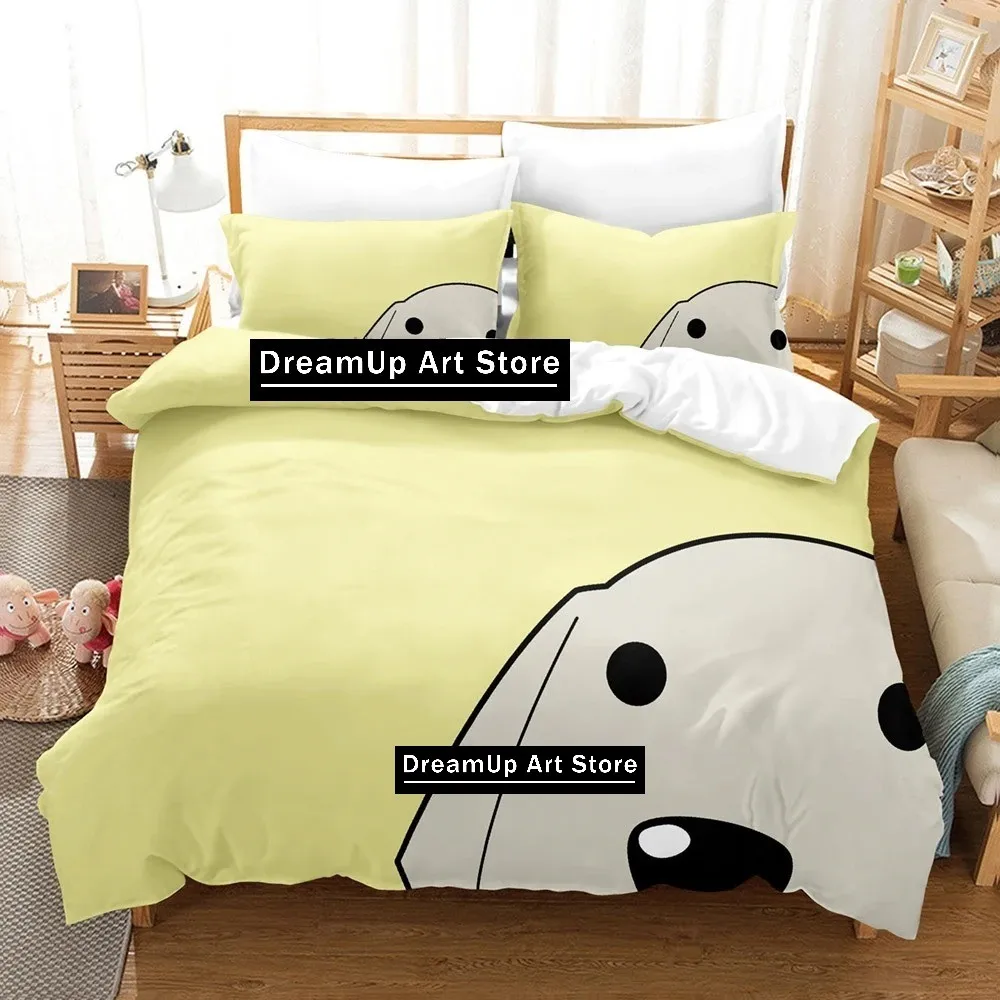 Anime Azumanga Daioh Bedding Set Quilt Cover Bed Cover with Pillowcase Twin Single Queen King Size Boys Adult Home Textile