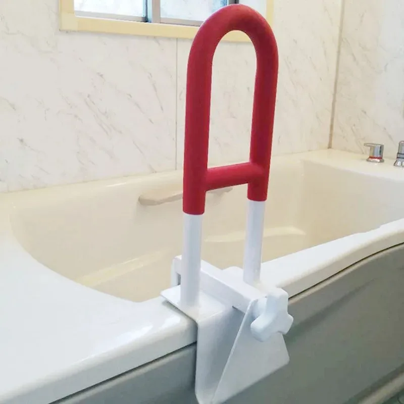 

No Punching Pregnant Women Bathtub Handle Toilet Anti-skid Elderly Shower And Bath Handle Disabled Safety Rails Home Improvement
