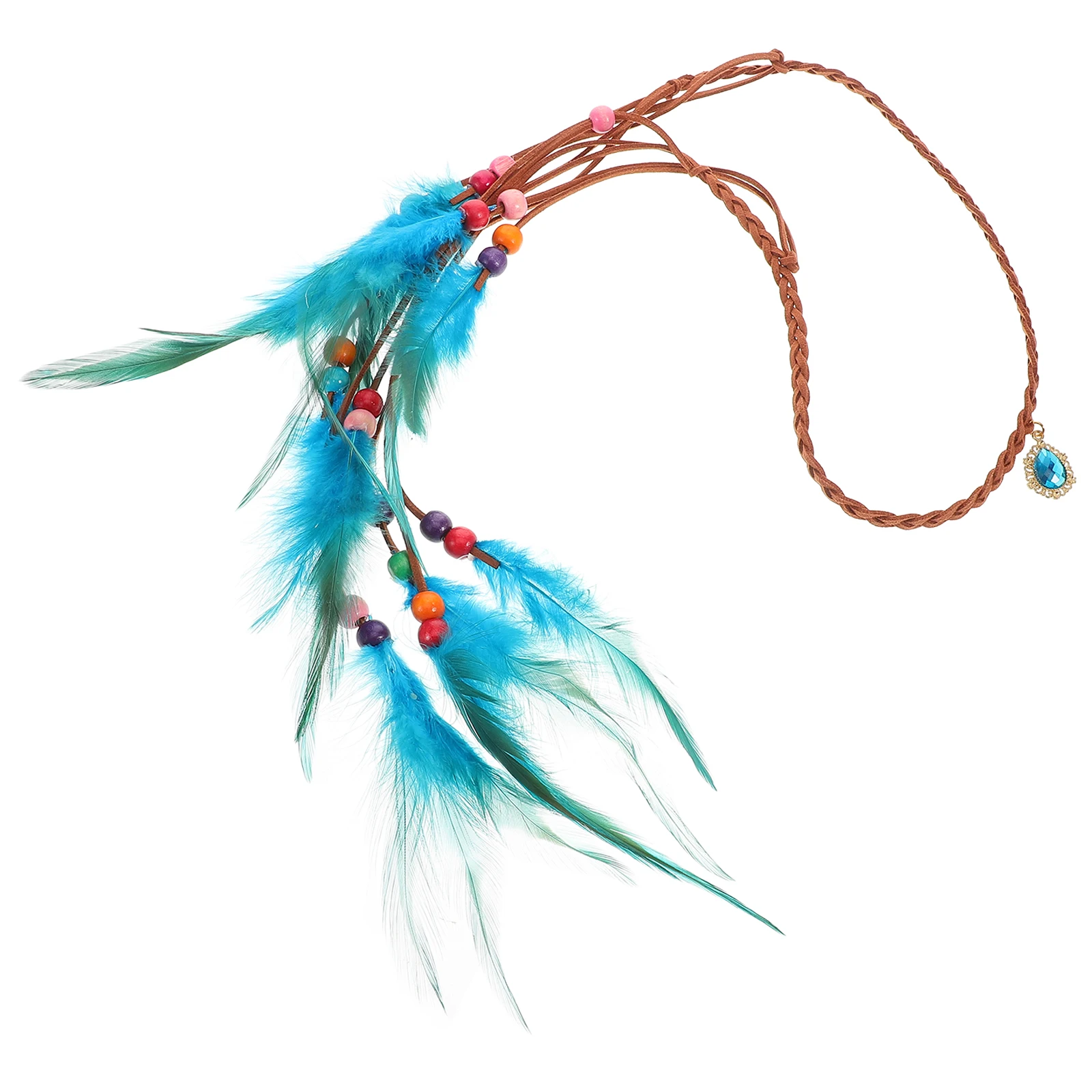 

Стильное украшение для волос, аксессуары для волос, повязка на голову в стиле бохо для девочек, этническая повязка на голову, повязка на голову с шлейфом, стильная повязка для волос