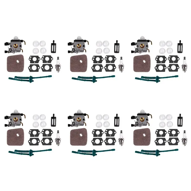 

SEWS-6X Carburetor For Stihl FS80 Carburetor - STIHL FC55 FC75 FC85 FS310 FS38 FS45 FS45C FS45L HS85 ZAMA Carburetor (FS80)