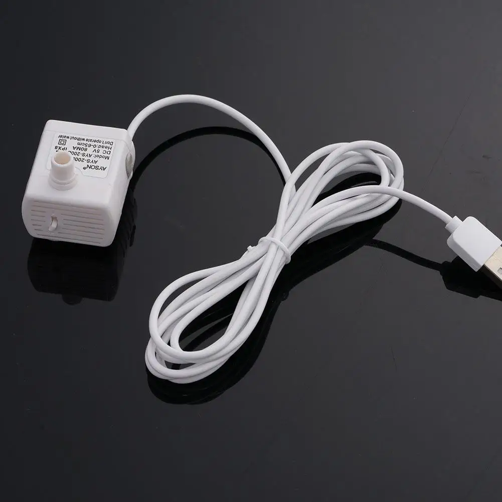 5V Water Pump for Cat Water Fountain Dispenser Pet Dog Automatic Fountain Supplies Replacement Motor Accessories USB Plug