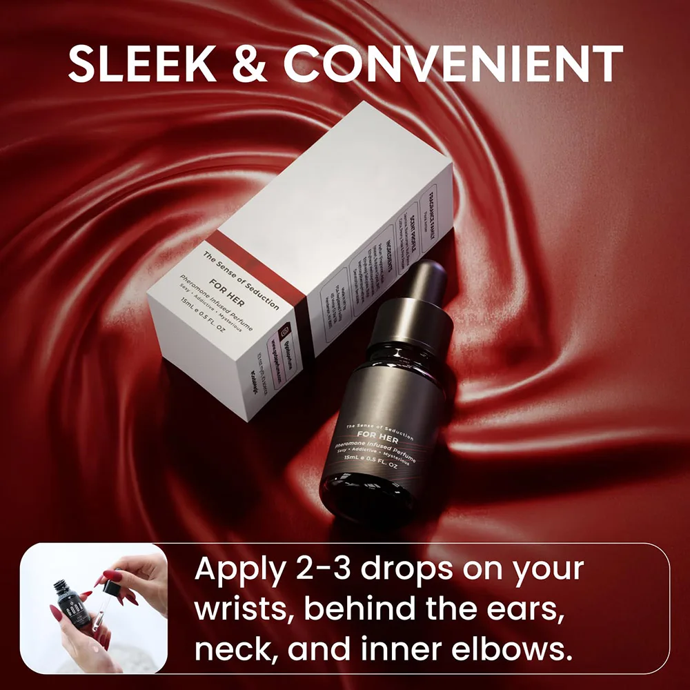 2025 Profumo originale ai feromoni da donna - Fragranze da donna a lunga durata con gelsomino e rosa - Aroma dolce e piccante - Vegano