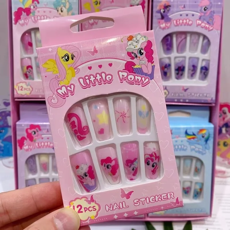 18pcs Sanrio Kuromi Melody Cinnamoroll Wearing Armor Set For Girls Diy Handmade Flat Nail Panel Chinese New Year Three Piece Set