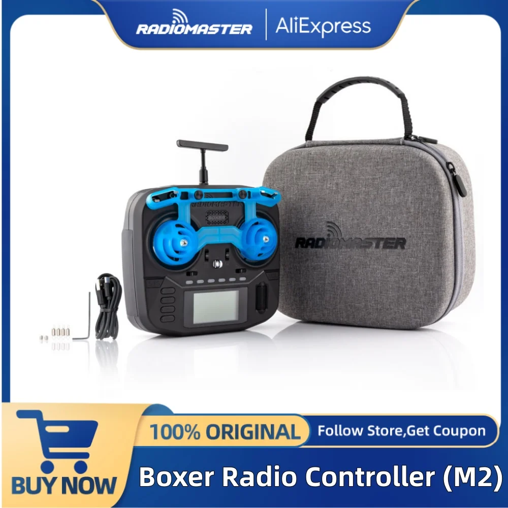 RadioMaster Boxer Radio Controller (M2) CC2500 / 4in1 / ELRS Dual-Band Dual 1W Gemini Xrossband ExpressLRS Transmitters