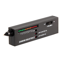 Professional Diamond Gems Testing Pen, High Accuracy Gemstone Selector Tool LED Indicator Reliable Jewelry Testing Detector