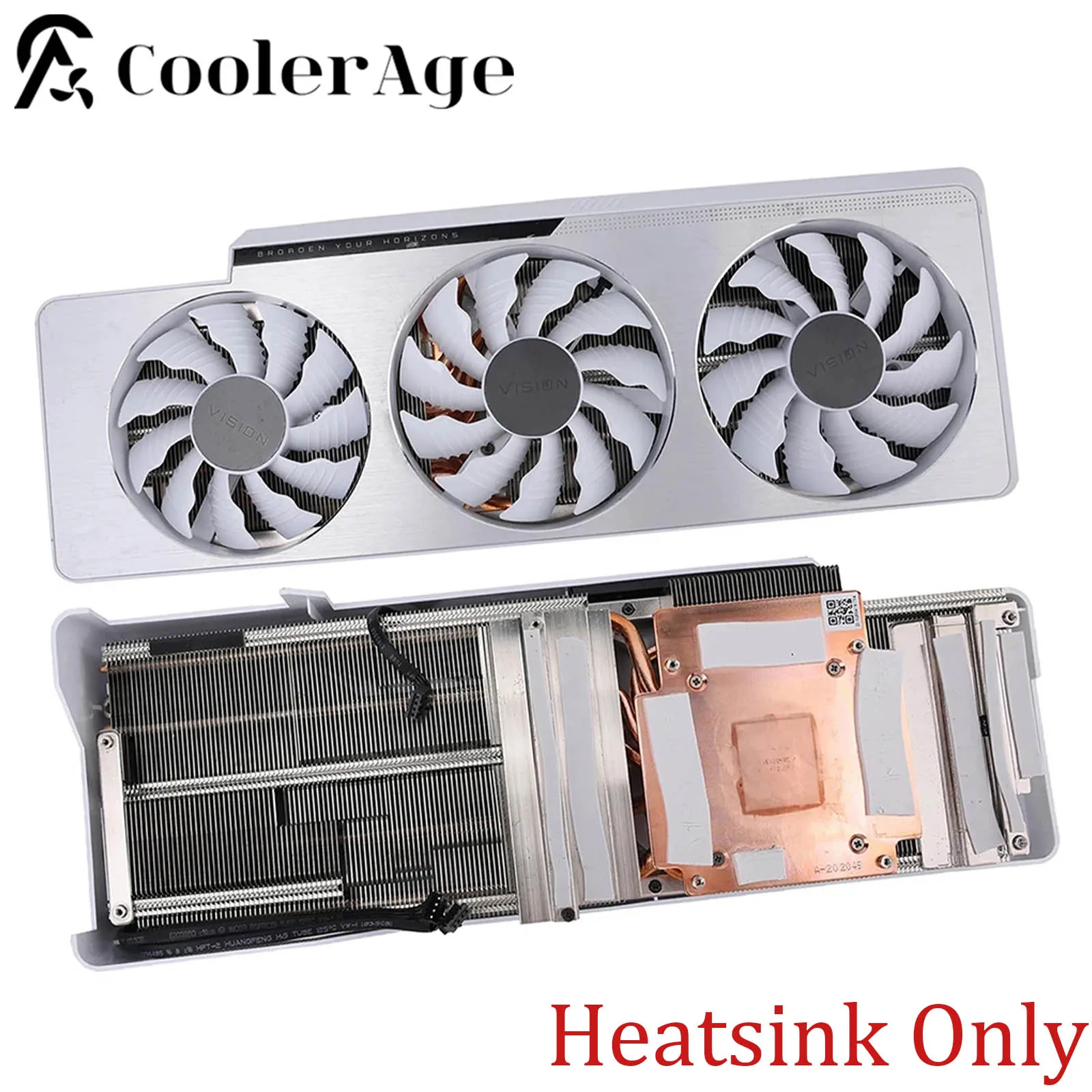 

For Gigabyte GeForce RTX 3080 3090 VISION Video Card Heatsink Original RTX3080 RTX3090 Graphics Card Cooling Heat Sink