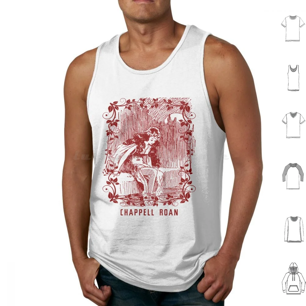 Chappell Roan-Mermaid Fairycore Tank Tops Vest Sleeveless Chappell Roan Pink Club Music Pink Chappell Hot To Go Red