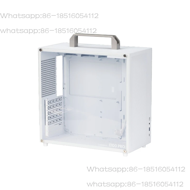 2025NEW Aluminum Xiaobao E100PRO portable back wired handheld mini S9 water-cooled air-cooled ATX/MATX small chassis