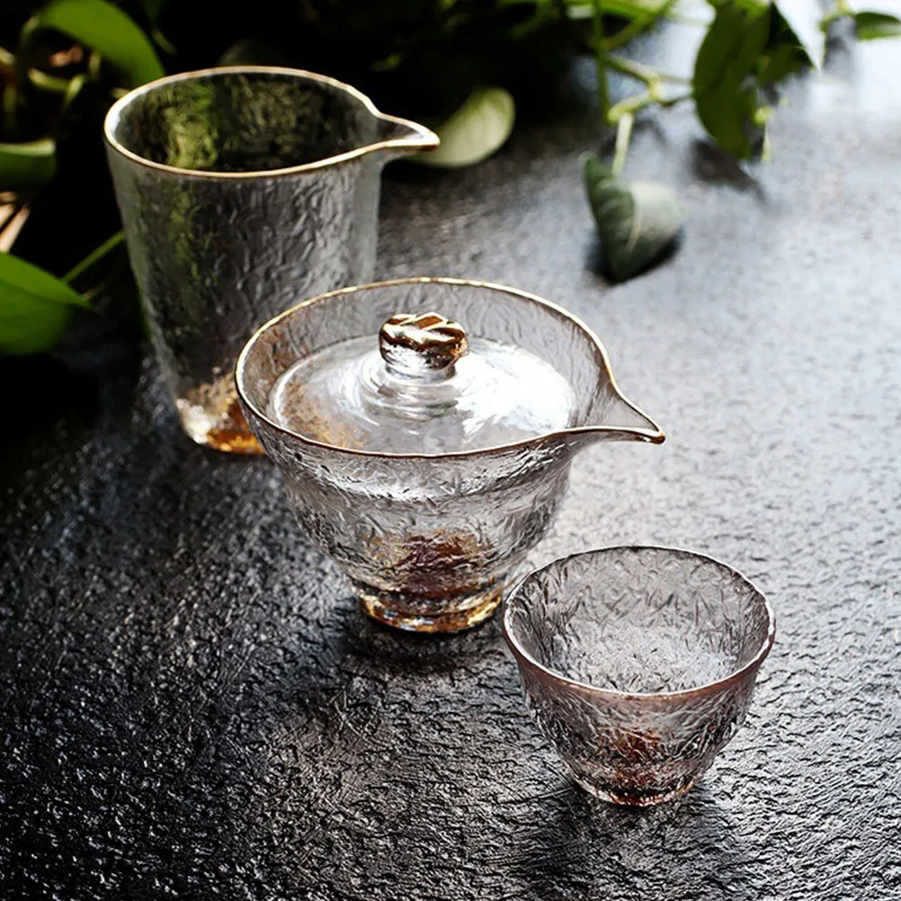 

1Pcs Attractive Glass Teacup Ideal for Tea Coffee Milk Water Home Office Use Glass Teacup Tea Dispenser Water Milk Cup